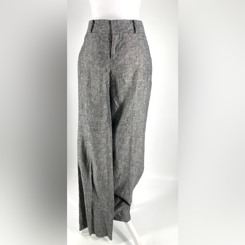 Banana Republic linen pants in Gray. Size 8. NW.